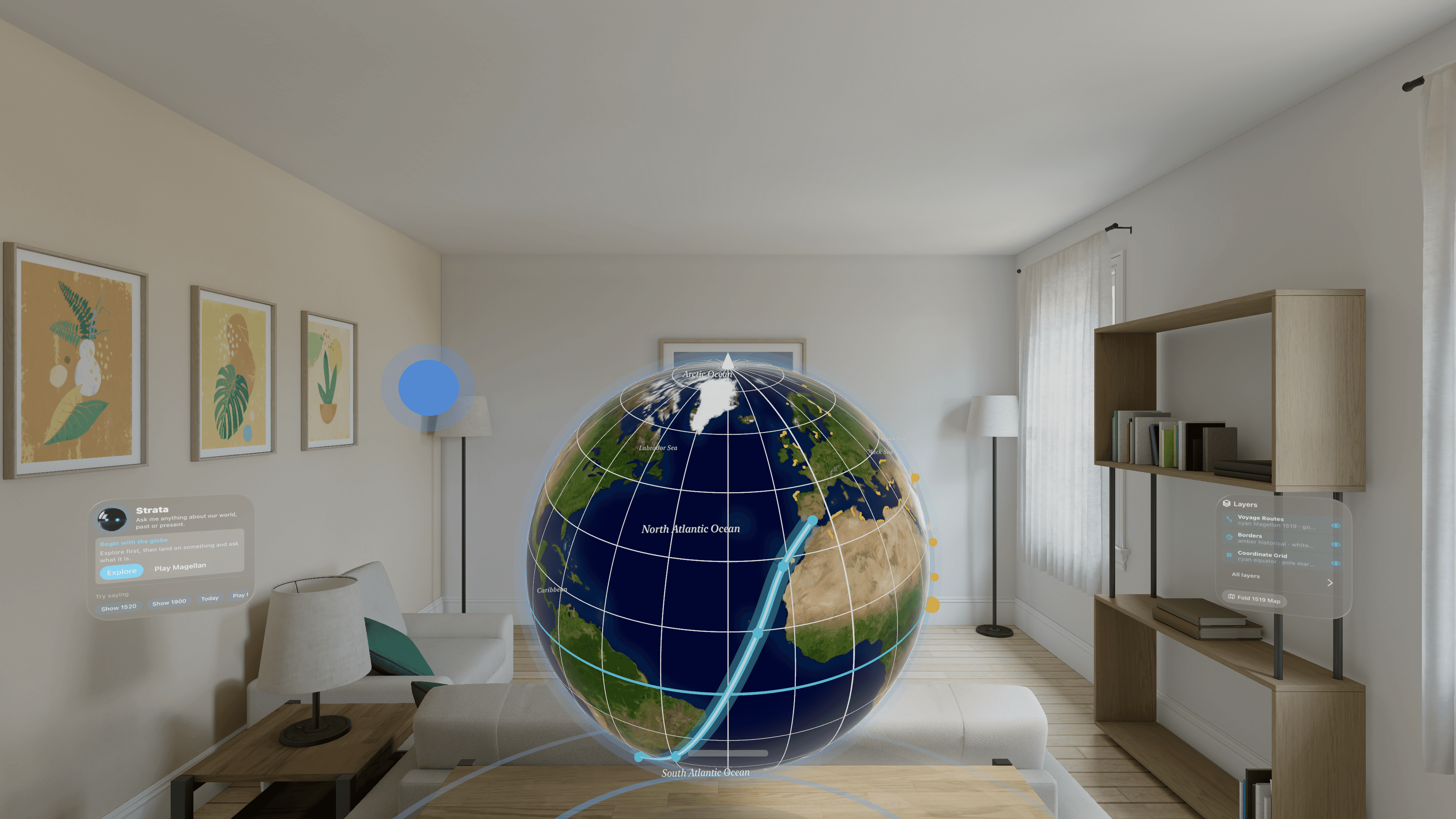 Worldline Arc on Apple Vision Pro